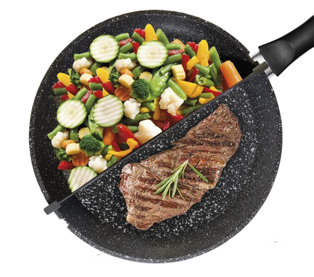 Halb- und Halb-Pfanne, 24 cm - 1