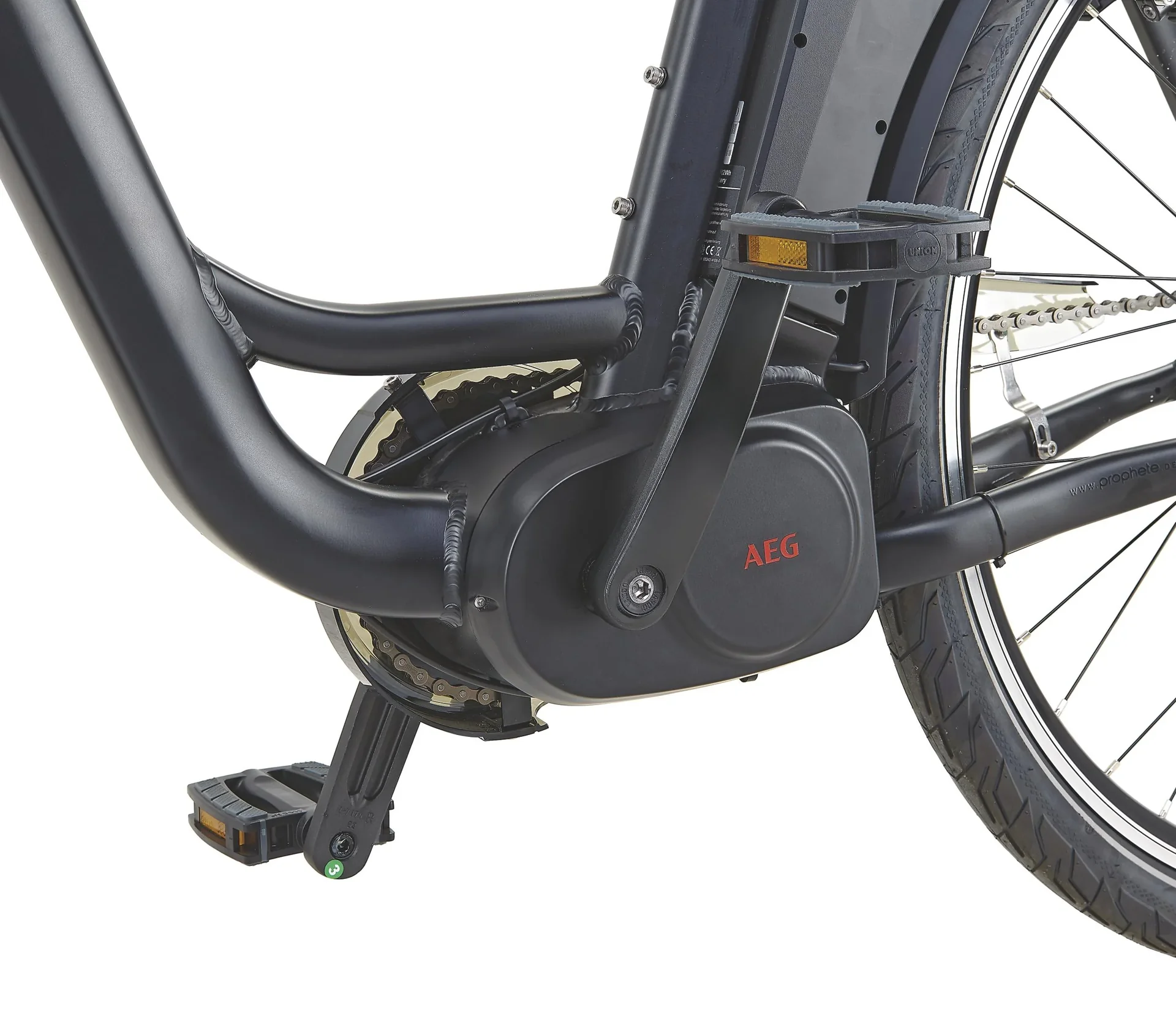 GENIESSER 23.ETC.10 City E-Bike 28" AEG ComfortDrive C  Damen Wave 28": Rahmengröße 49cm - 3