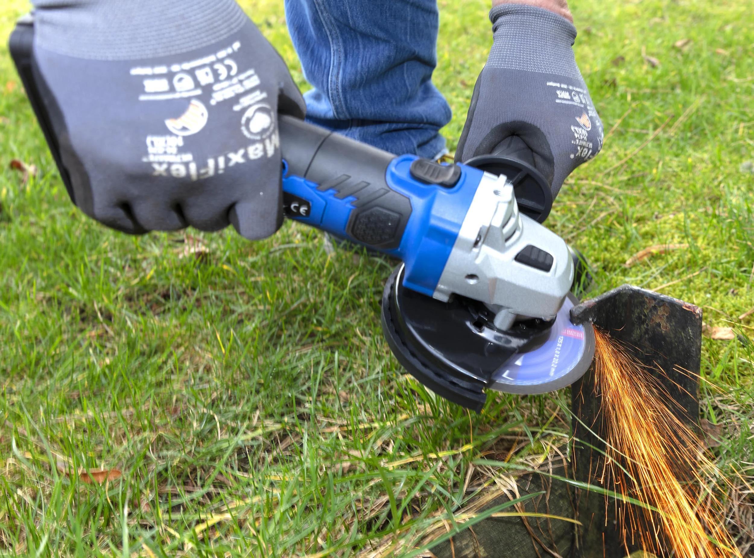 Akku Winkelschleifer 18 Volt W18WS125 inklusive Akku und Ladegerät - 1