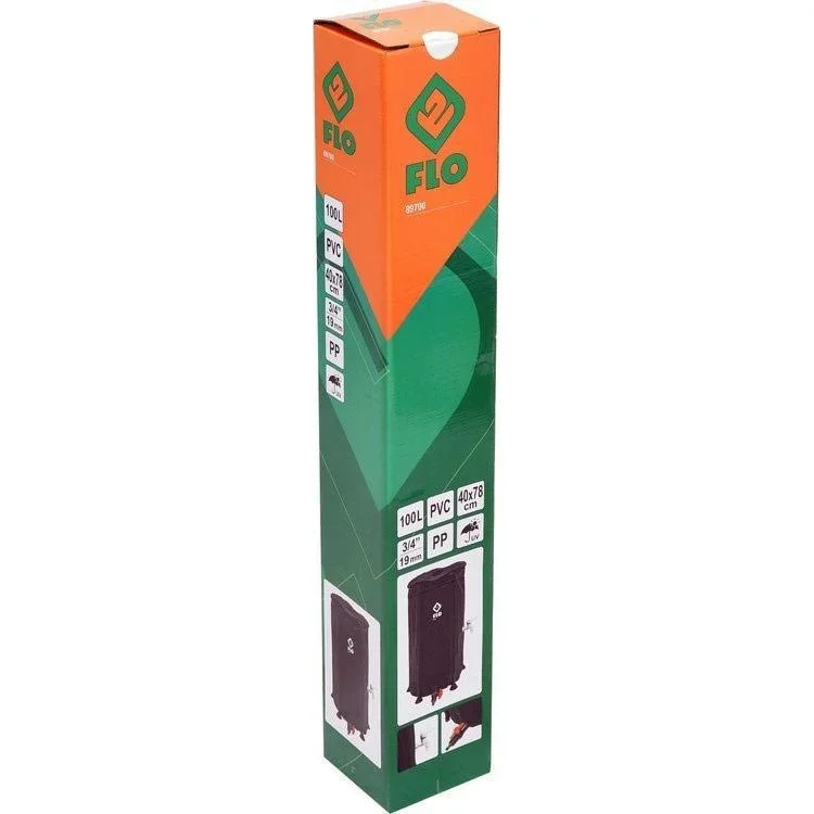 NL Zusammenklappbare Regentonne - 100L - PVC - 40 x 40 x 78 cm - 0