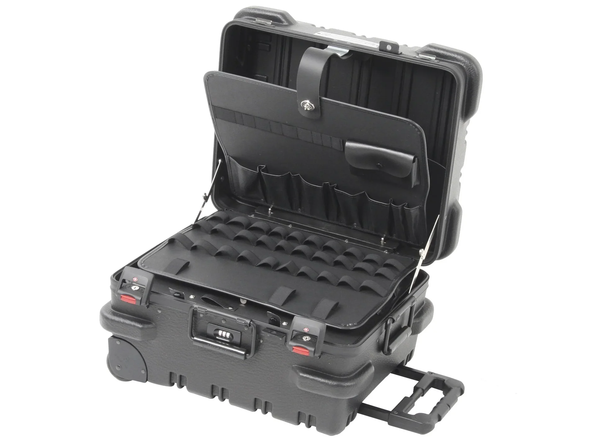 Werkzeugkoffer CHICAGO CASE 5530, 53 Liter, bruchsicher mit integriertem Rollensystem - 1