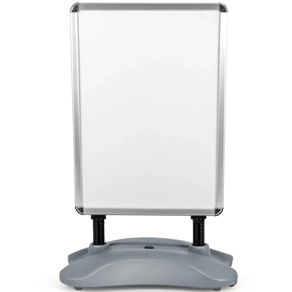 Kundenstopper - beidseitig mit 25L-Füllungstank - 59x84,5cm - Postergröße A1 - 4