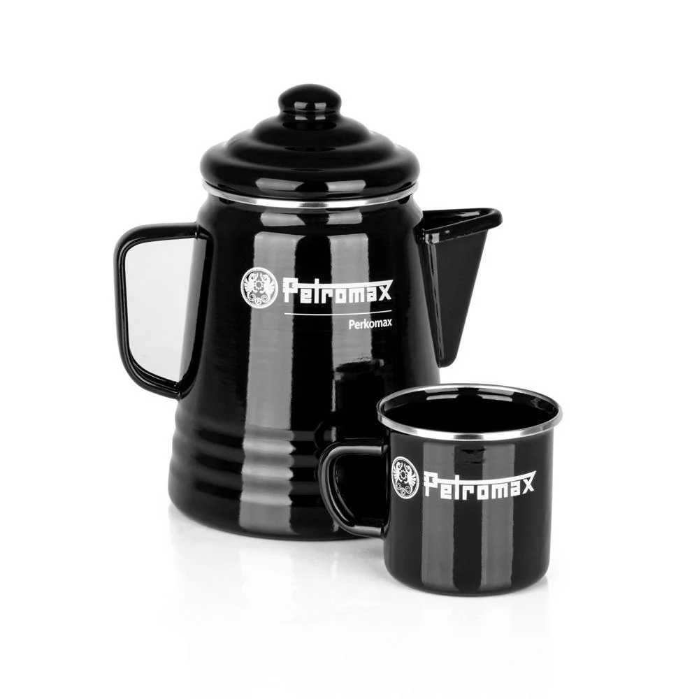 Tee- und Kaffee-Perkolator Schwarz (9 Tassen) - 1