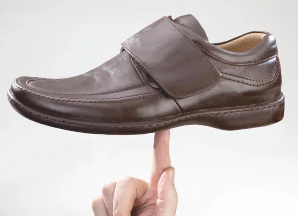 Komfortschuh, braun, Gr. 46 - 0