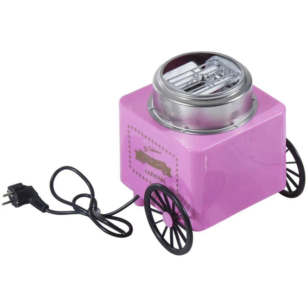 Zuckerwattemaschine Zuckerwattegerät Pink - 3