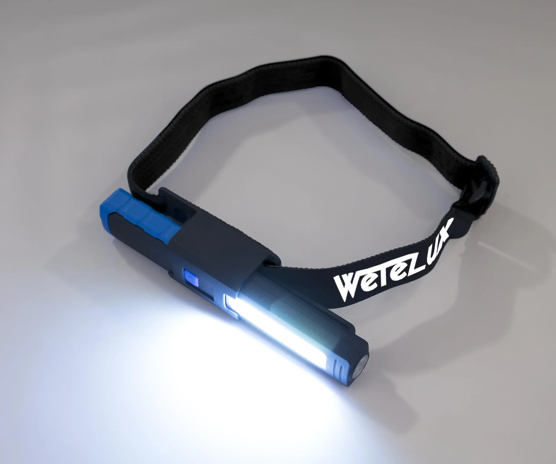 Arbeitsleuchte mit Stirnband, COB LEDs, 1W + 3W - 8