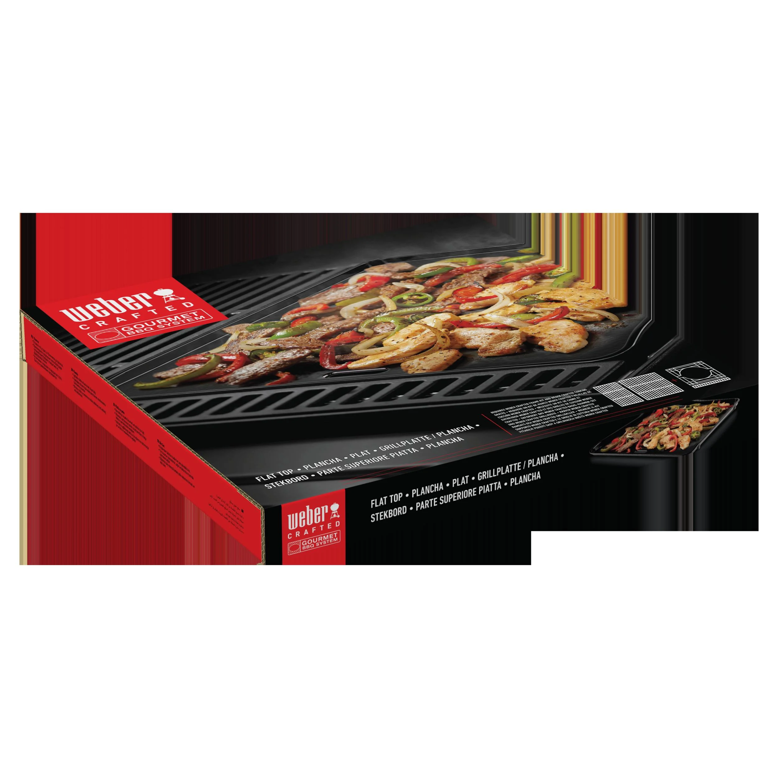 CRAFTED Grillplatte/Plancha - Gourmet BBQ System - 0