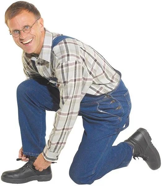 Fabrik Latzjeans, stonewashed, Gr. 25 - 1