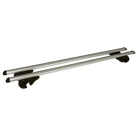 BeQu Universal Aluminium Dachträger Set für Fahrzeuge mit offenem Geländer - 1