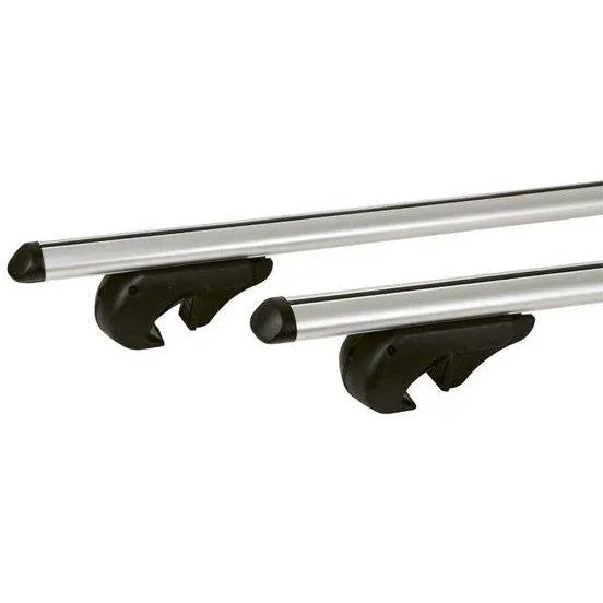 BeQu Universal Aluminium Dachträger Set für Fahrzeuge mit offenem Geländer - 2