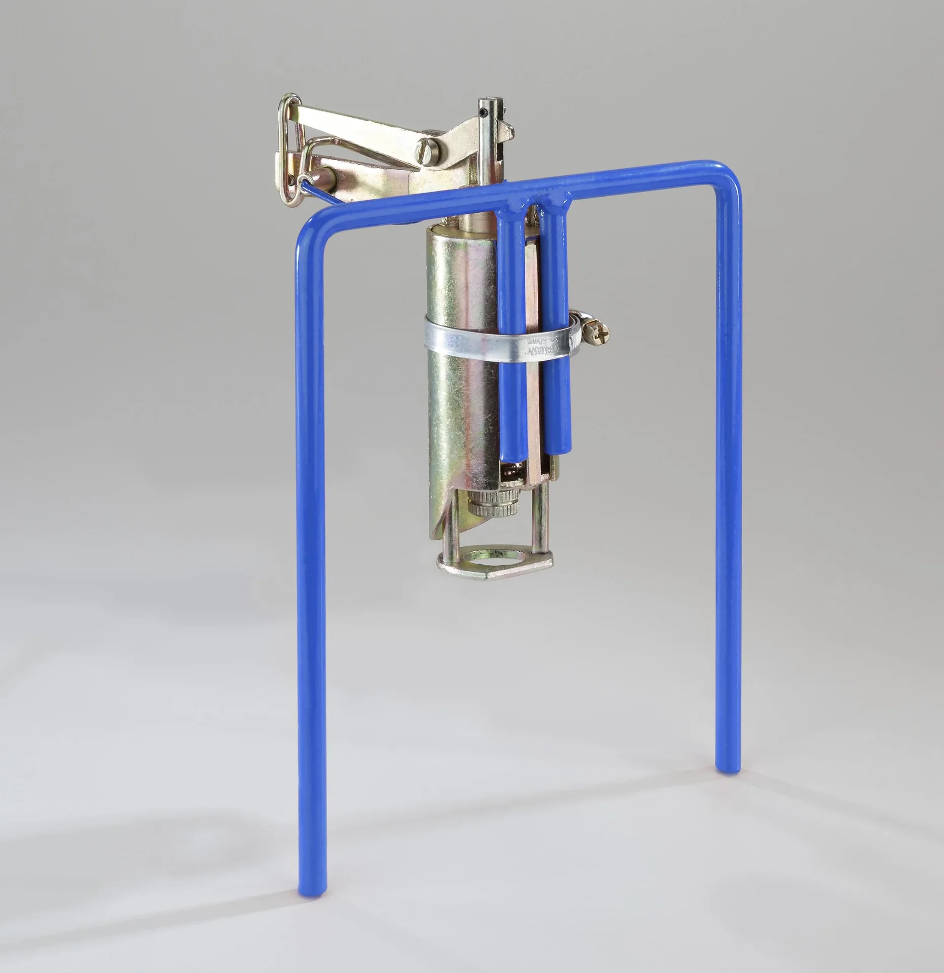 Halter für Wühlmaus Schussgerät zur vertikalen Ausrichtung - 1