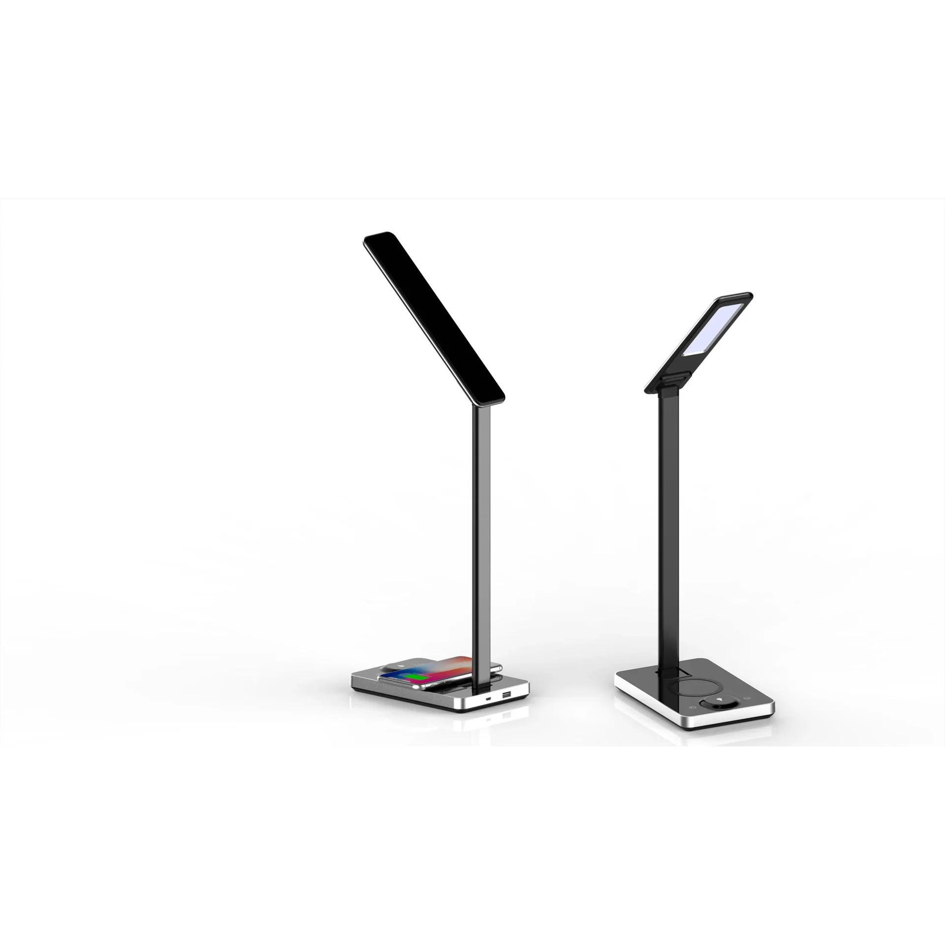 VT-7505 Tischleuchte / Schreibtischleuchte mit drahtlosem QI-Ladegerät - schwarz - 3