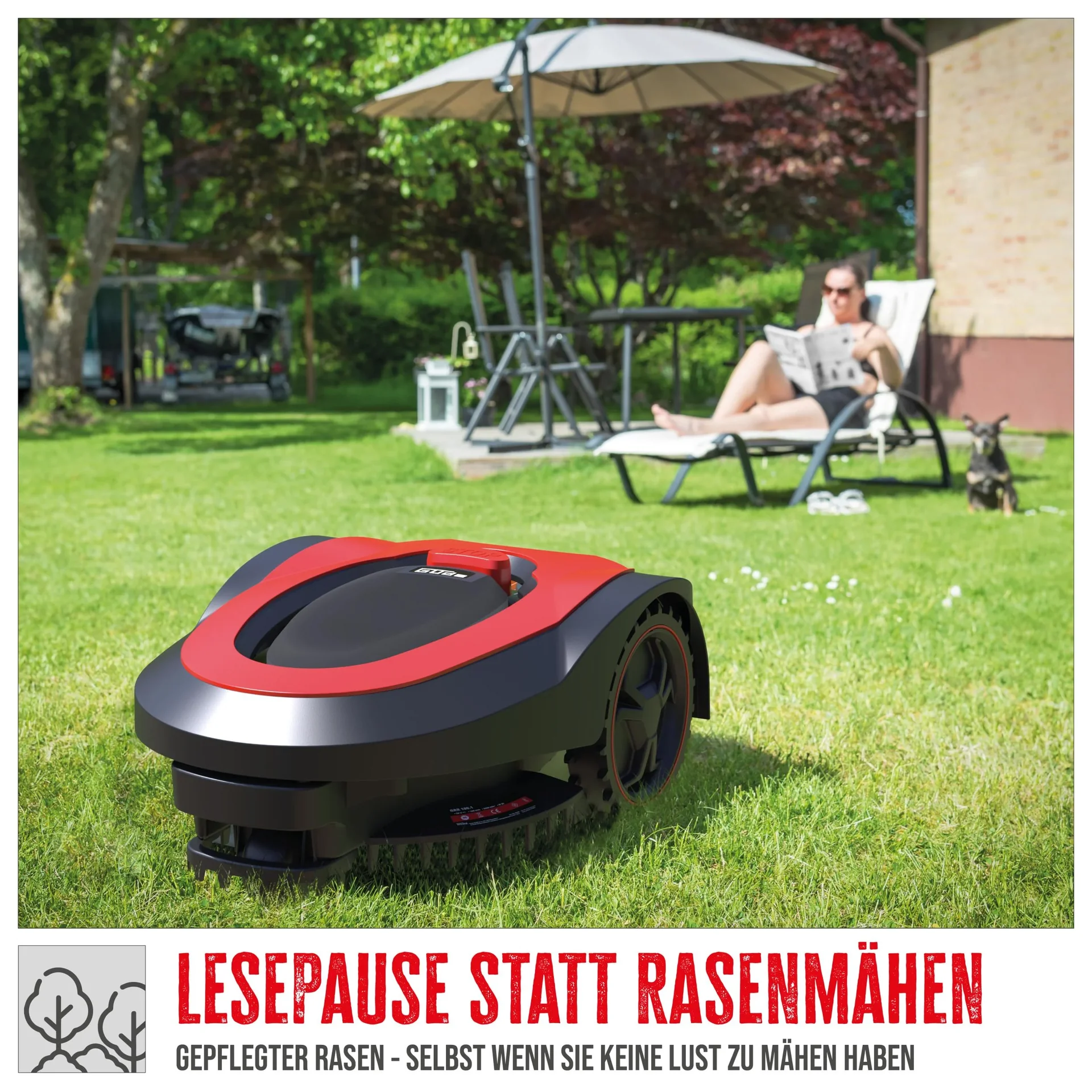 Roboter Rasenmäher GRR180.1 - 5