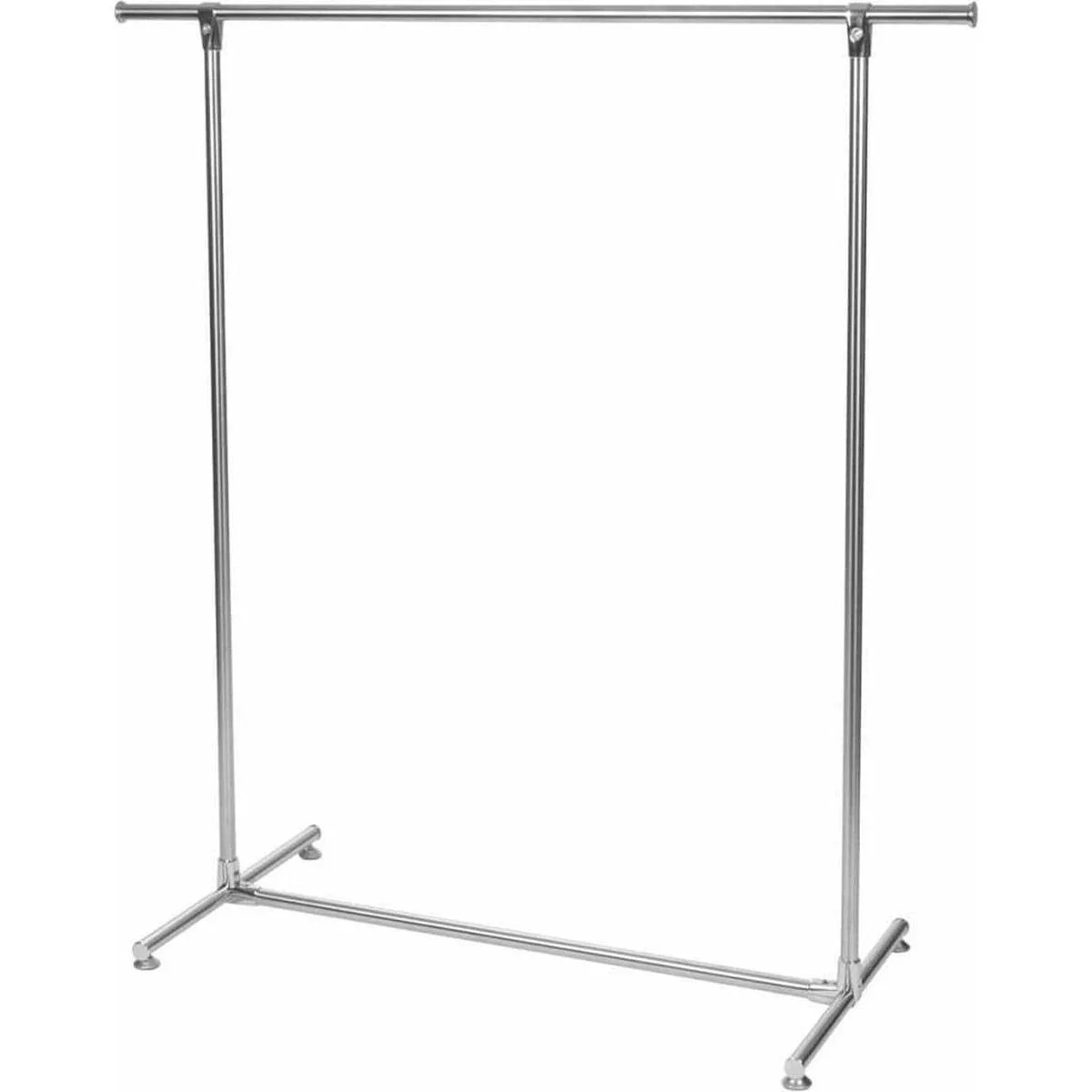 2er-Set Metall-Kleiderständer MP61 - 75kg Tragfähigkeit - 120x50x120cm - 3