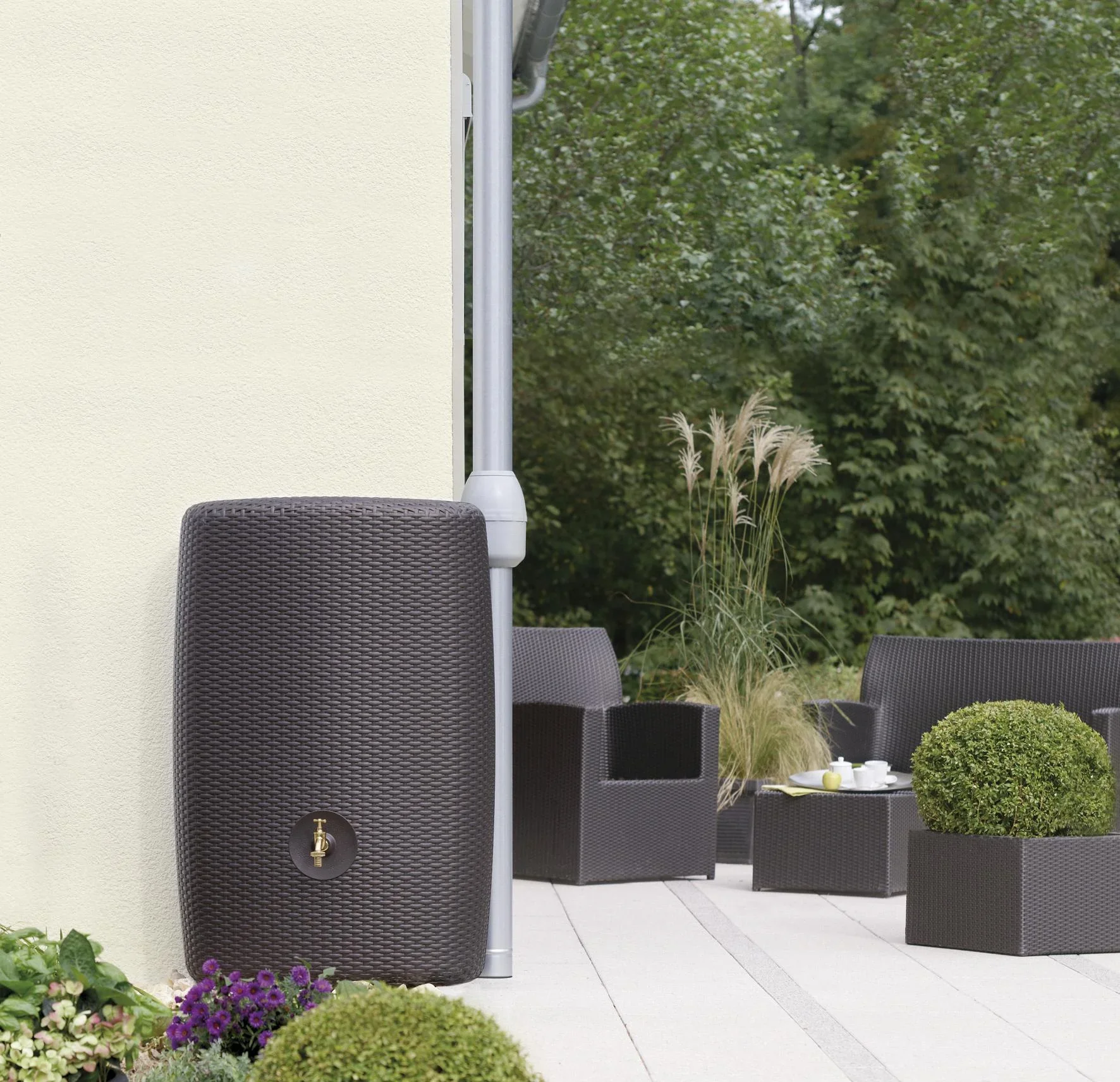 Regentonne "Sunda Wandtank" - 300 L - 1