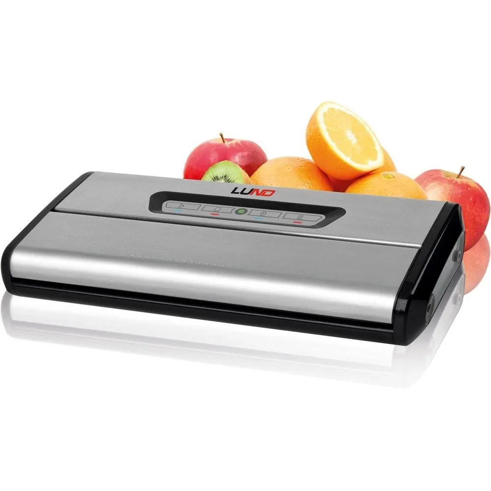 Vakuumverpackungsmaschine - 175W - 34x15x6cm mit 100 Vakuumbeuteln - 2