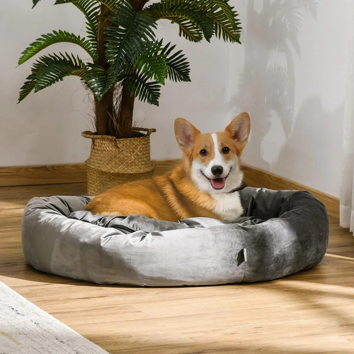 Hundebett 81,5 cm x 58 cm x 18 cm - 1