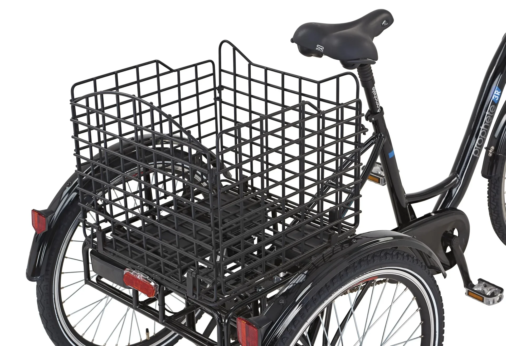 CARGO 3R 23.ESL.10 E-Bike 24"/26" BLAUPUNKT VR-Motor Unisex Dreirad 26/24": Rahmengröße 46cm - 0