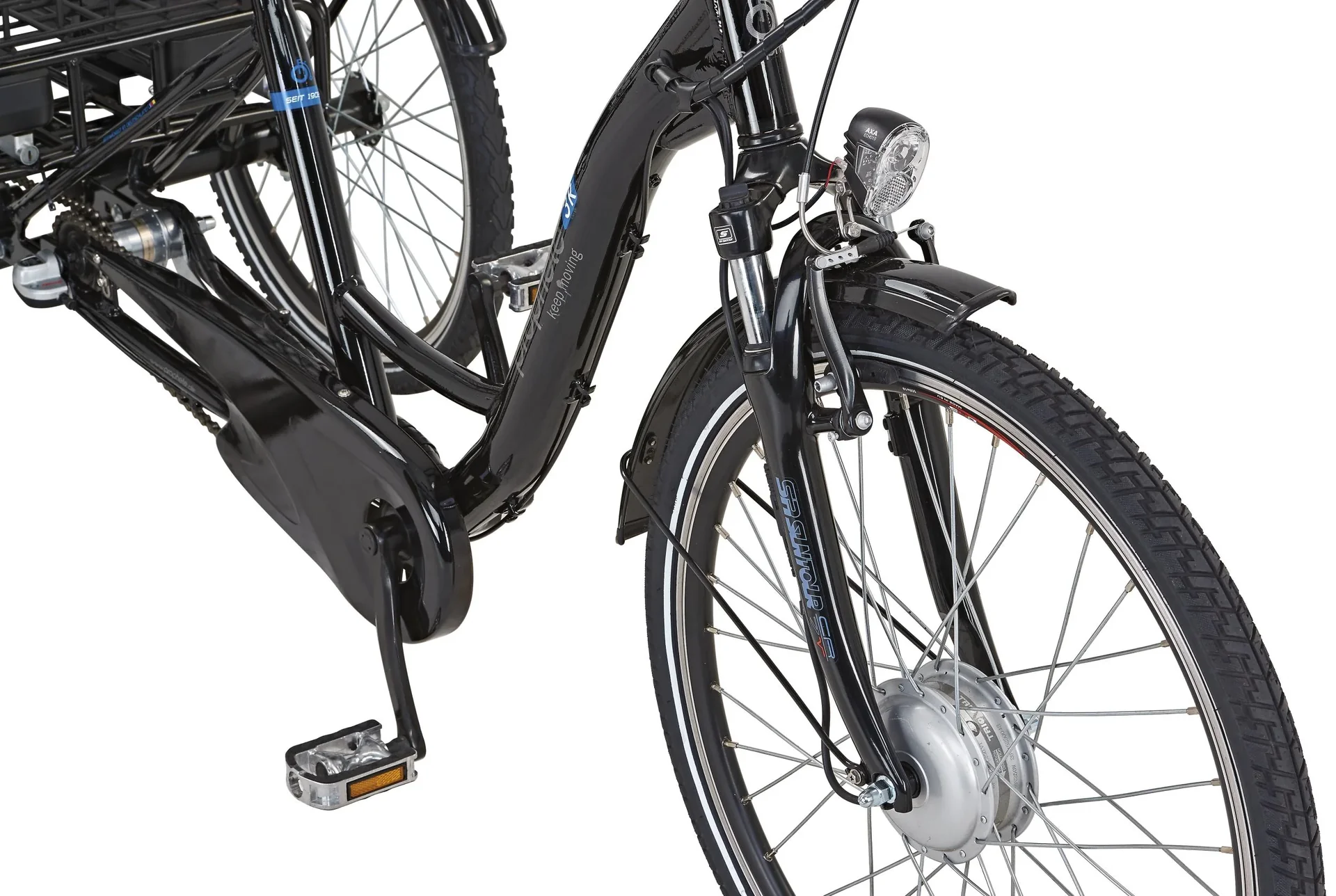 CARGO 3R 23.ESL.10 E-Bike 24"/26" BLAUPUNKT VR-Motor Unisex Dreirad 26/24": Rahmengröße 46cm - 4