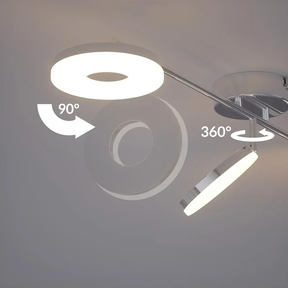 Deckenleuchte Violett mit 3 Leuchten - 1