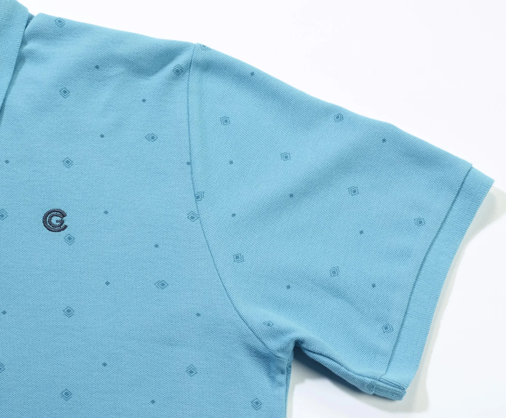 Poloshirt bedruckt, Farbe apua, Gr.M - 4