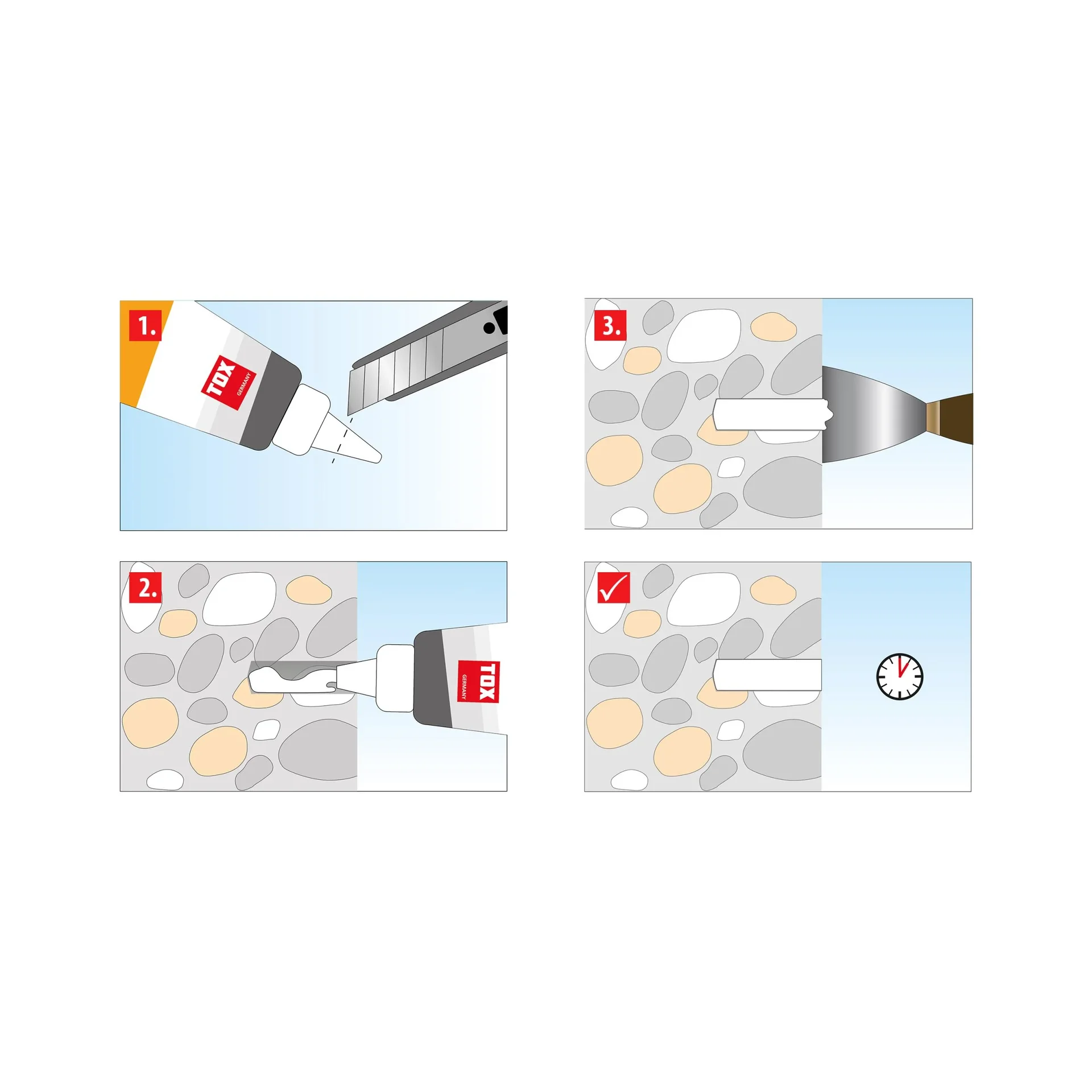 Reparaturspachtel Liquix Repair-Fill XL, 330 g - 1
