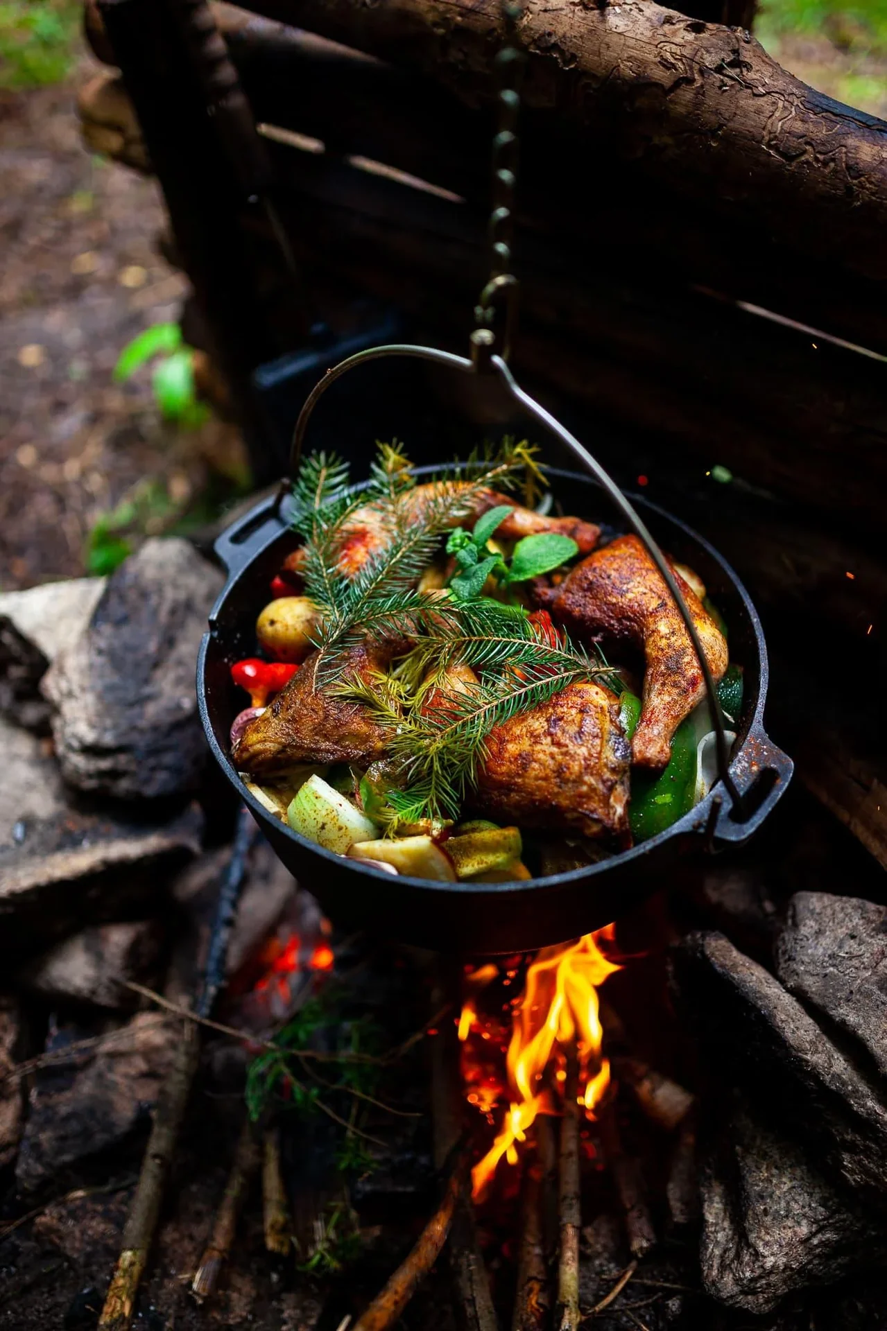 Feuertopf (6qt) planer Boden (ohne Füße) - 4