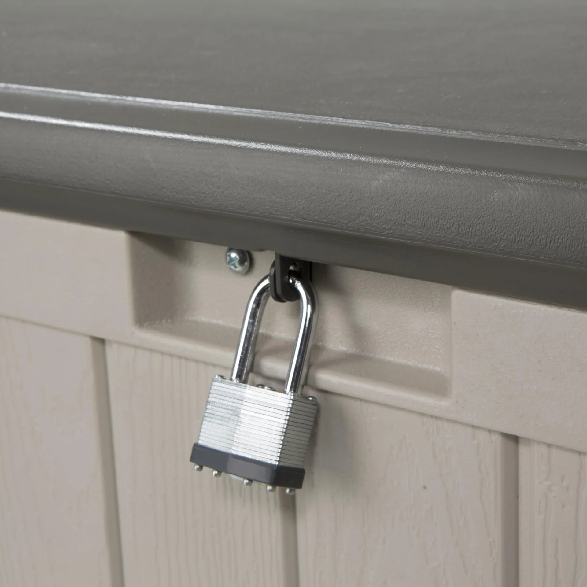 Kunststoff Kissenbox Harmony 440 Liter Volumen lichtgrau - 4