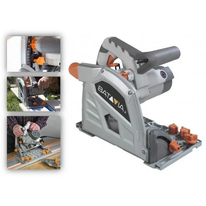 T-RAXX TAUCHSÄGE 1400W - Ø 165 MM ''PROFESSIONAL'' - IM ALUMINIUMGEHÄUSE - 1