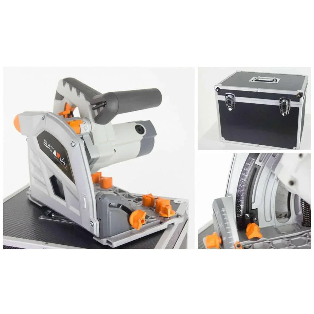 T-RAXX TAUCHSÄGE 1400W - Ø 165 MM ''PROFESSIONAL'' - IM ALUMINIUMGEHÄUSE - 2