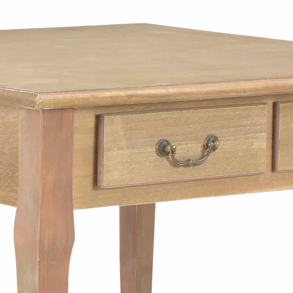 Couchtisch 80x80x50 cm Holz braun - 1