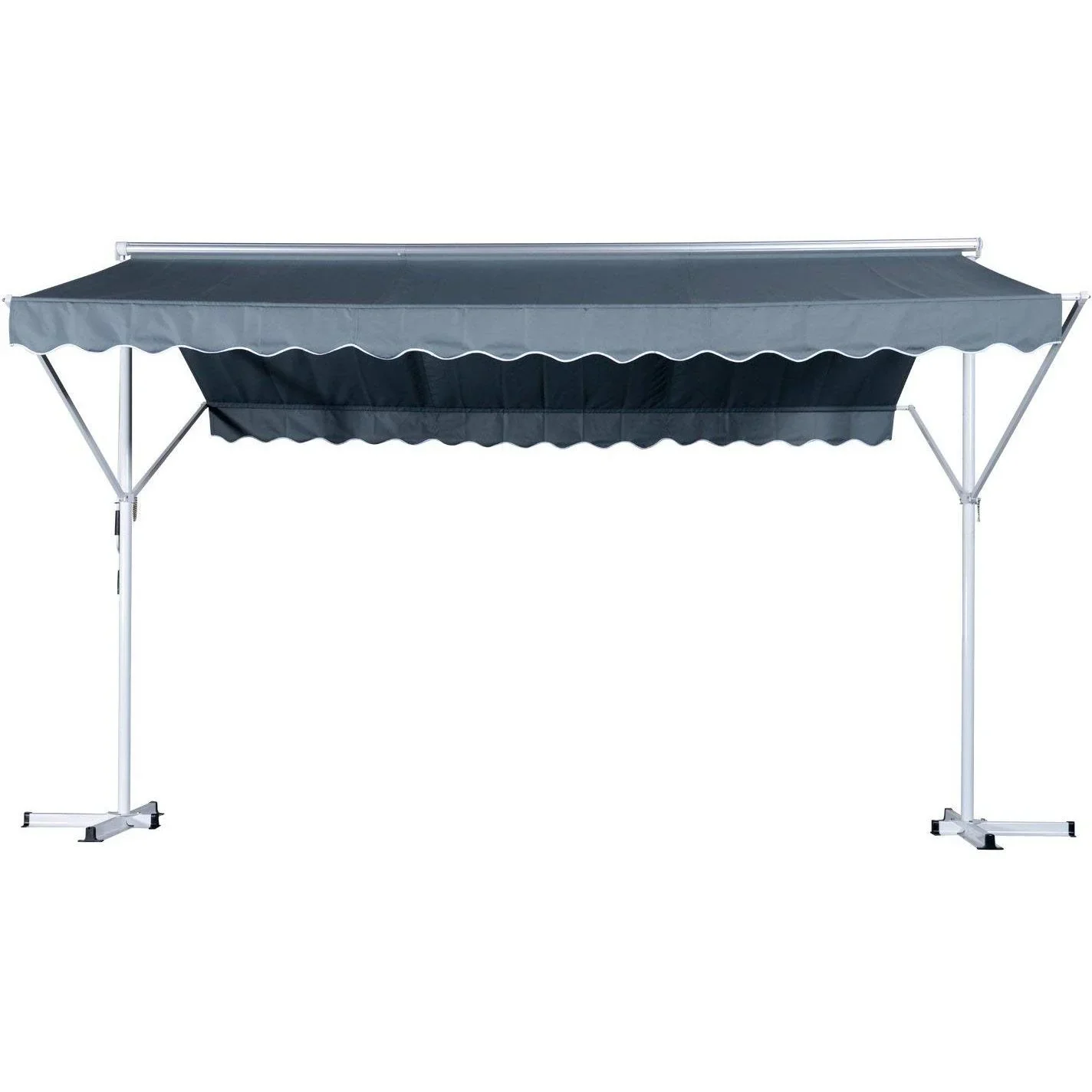Standmarkise Gartenmarkise mit Faltarm 3 - 5