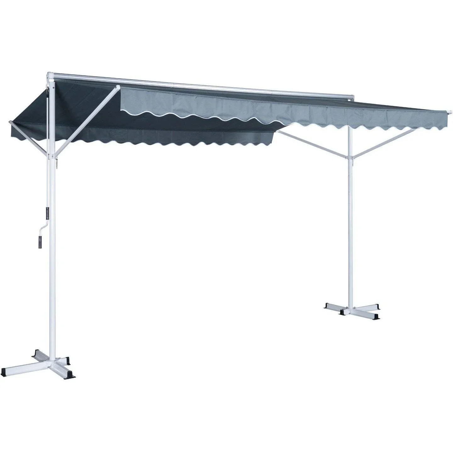 Standmarkise Gartenmarkise mit Faltarm 3 - 6
