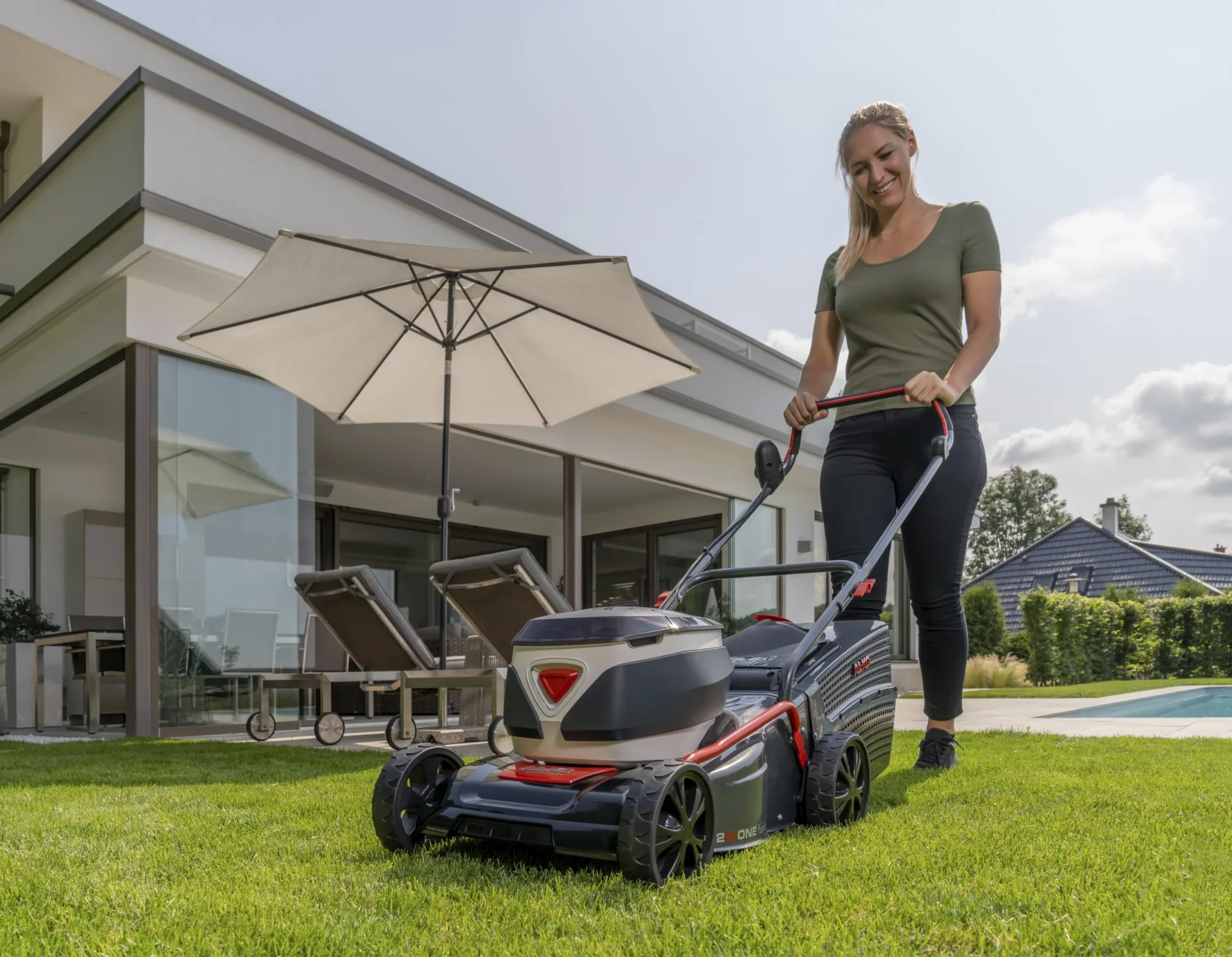 36 V ENERGY FLEX Akku-Rasenmäher 42.2 Li Comfort - Inkl. 1 Akku und Ladegerät - 4