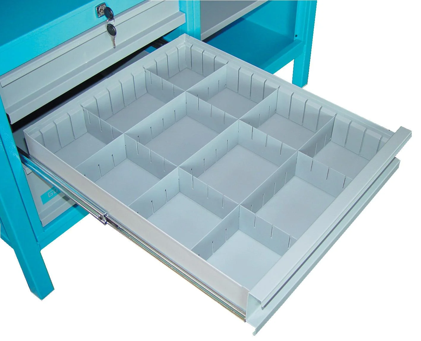 Werkbank P 1200 SL mit Schubfächern, abschließbar - 0