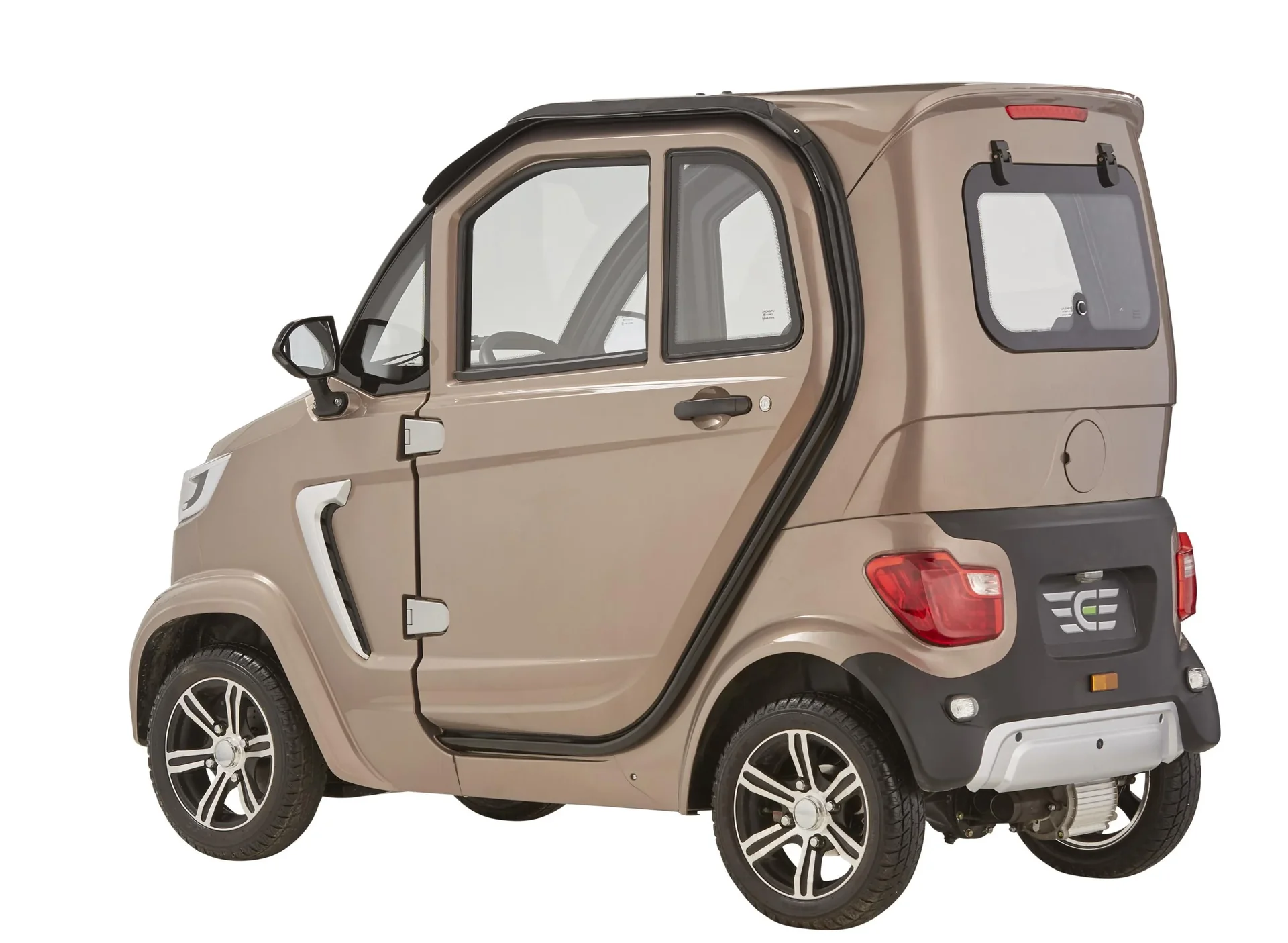 4-Rad E-Kabinenfahrzeug eLazzy Premium 45 km/h terraplatinum, mit kostenloser Vor-Ort-Einweisung - 3
