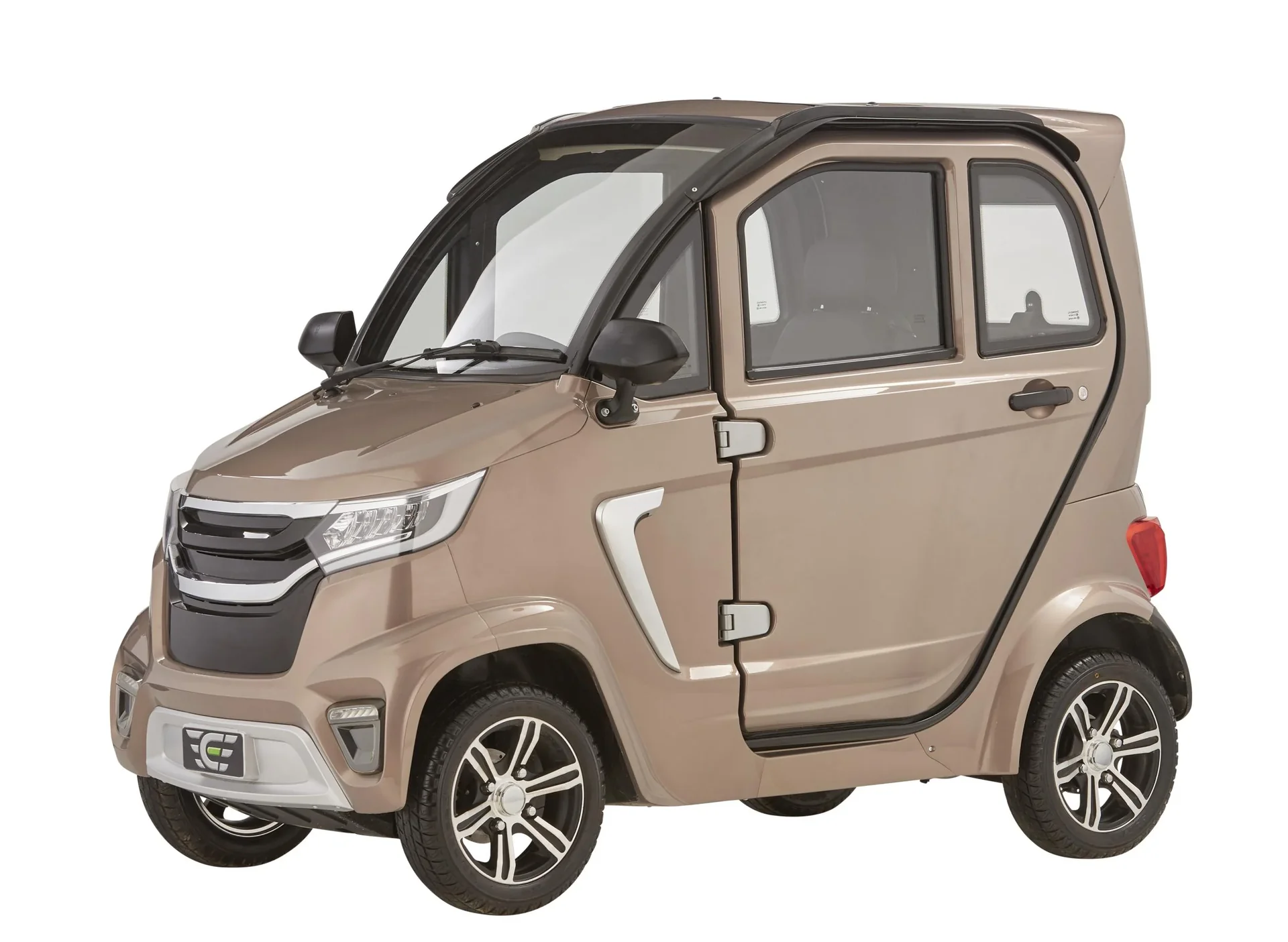 4-Rad E-Kabinenfahrzeug eLazzy Premium 45 km/h terraplatinum, mit kostenloser Vor-Ort-Einweisung - 5