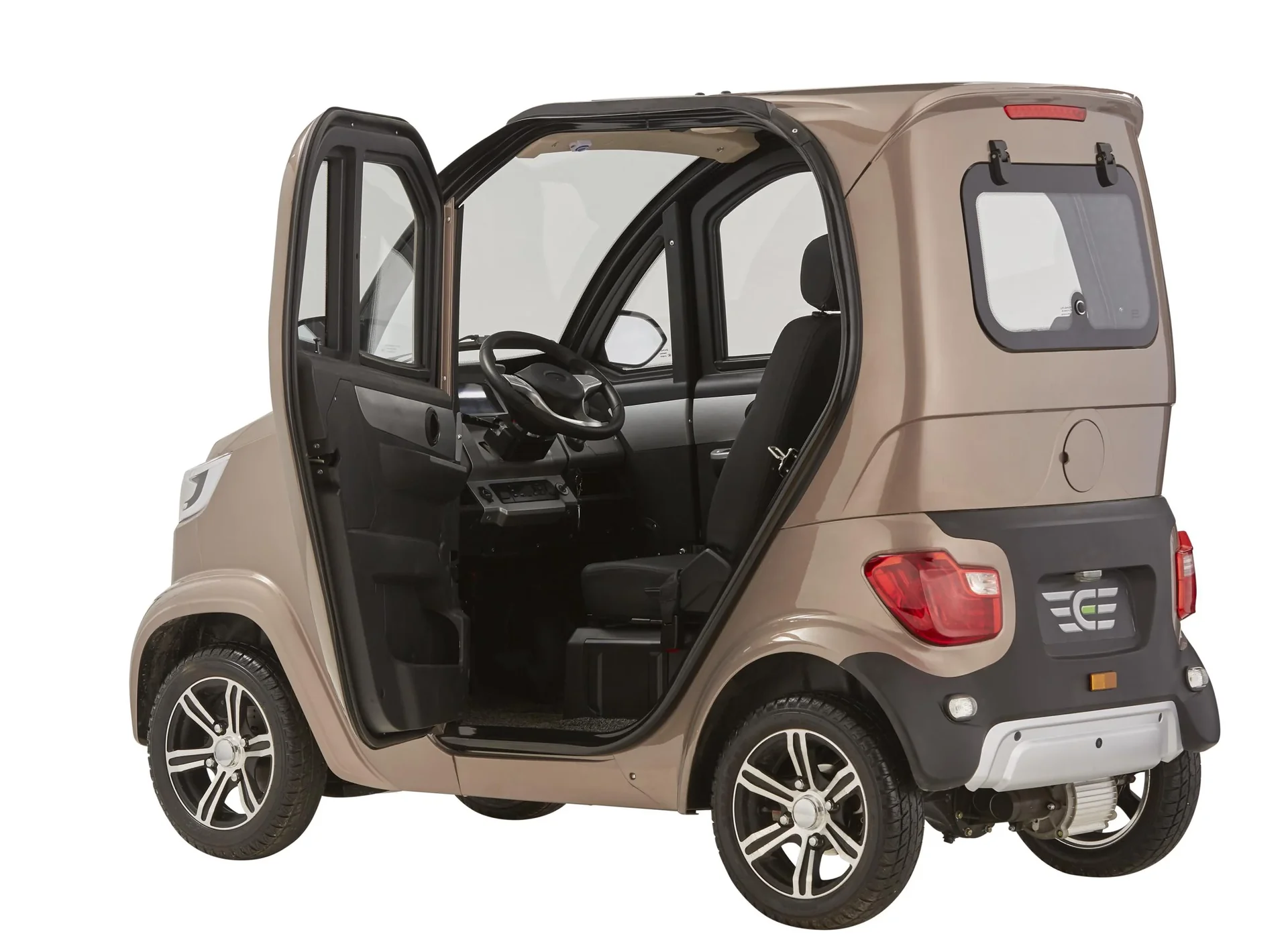 4-Rad E-Kabinenfahrzeug eLazzy Premium 45 km/h terraplatinum, mit kostenloser Vor-Ort-Einweisung - 10