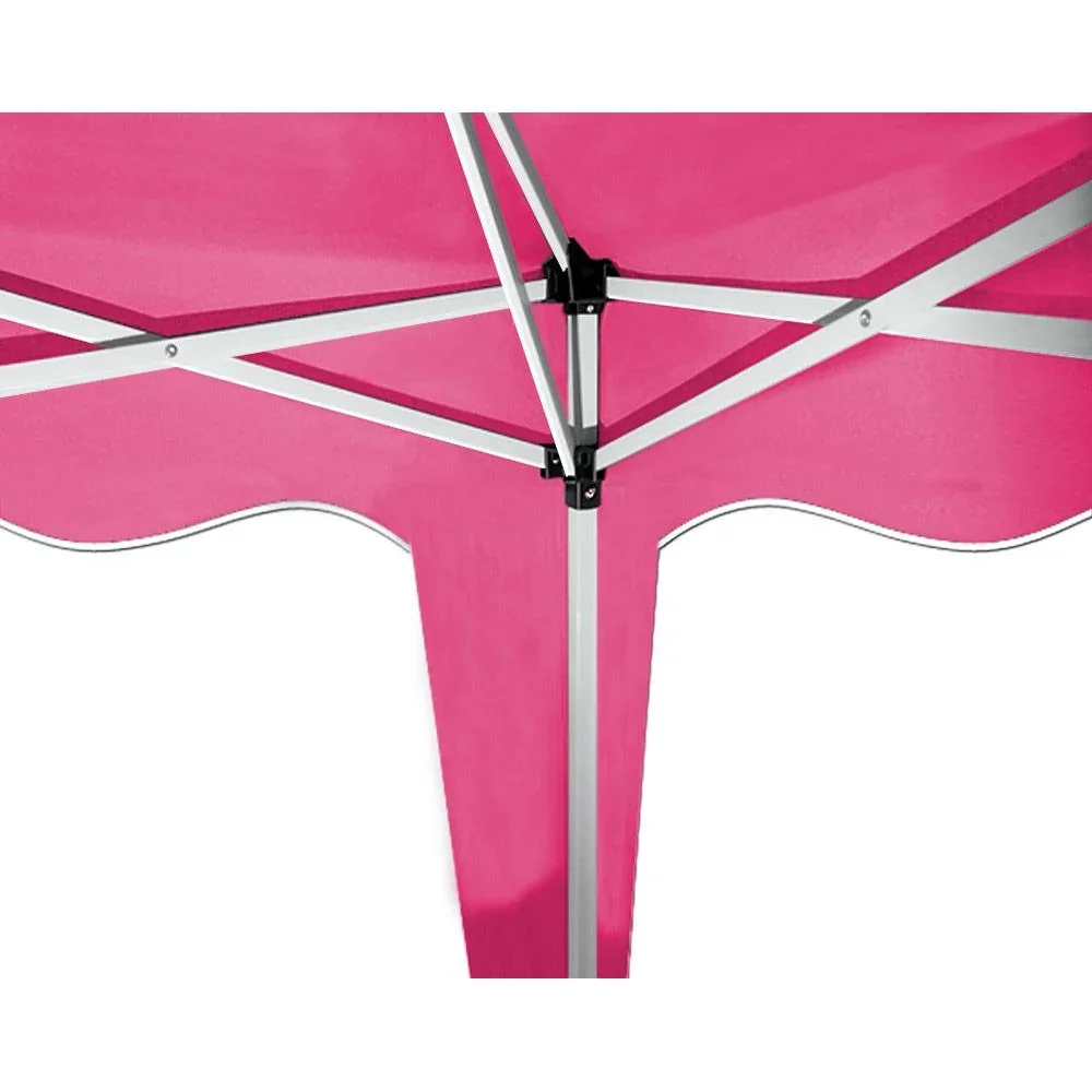 Faltpavillon. Partyzelt Capri - Popup rosa 3x3m - 4