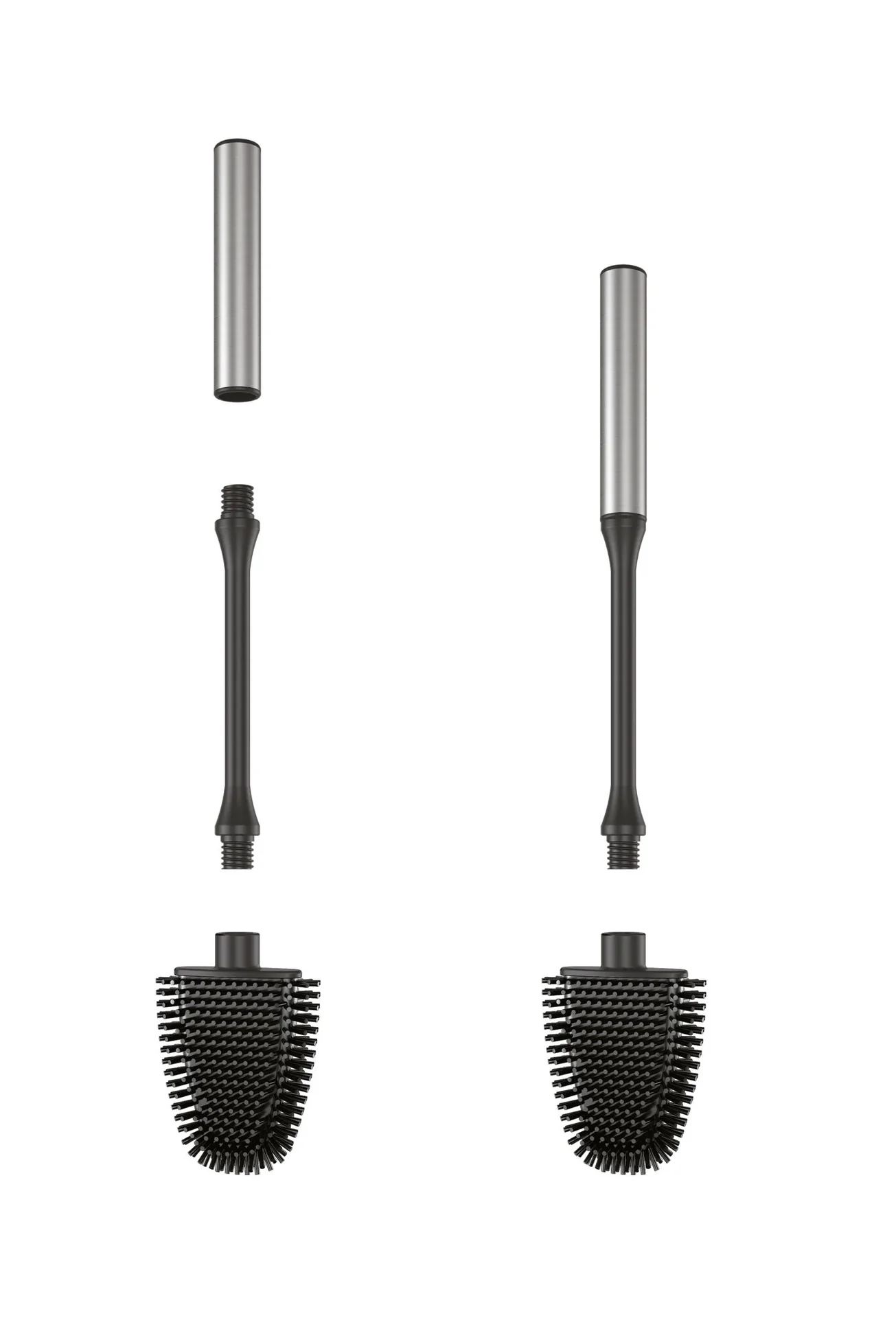 Cleany WC-Bürste flach Inox - 0