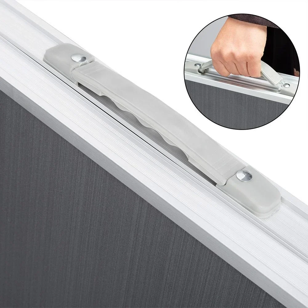 Campingbank 5 Stück grau Aluminium faltbar - 1