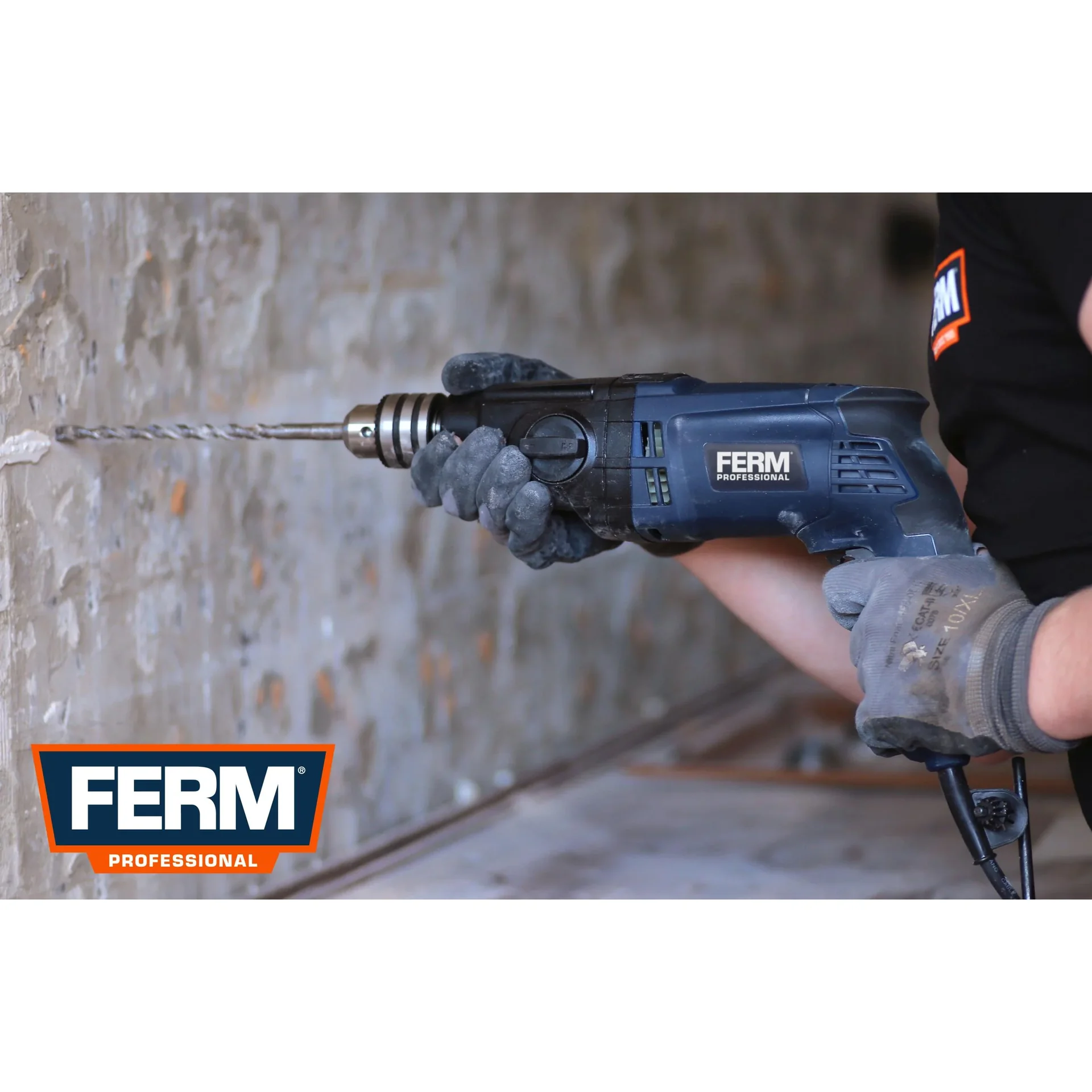 PDM1045P Profi Schlagbohrmaschine 1050W - 2 Gang - Soft griff - Tiefe-Begrenzer - Seitengriff - Mit Robuster Aufbewahrun - 0