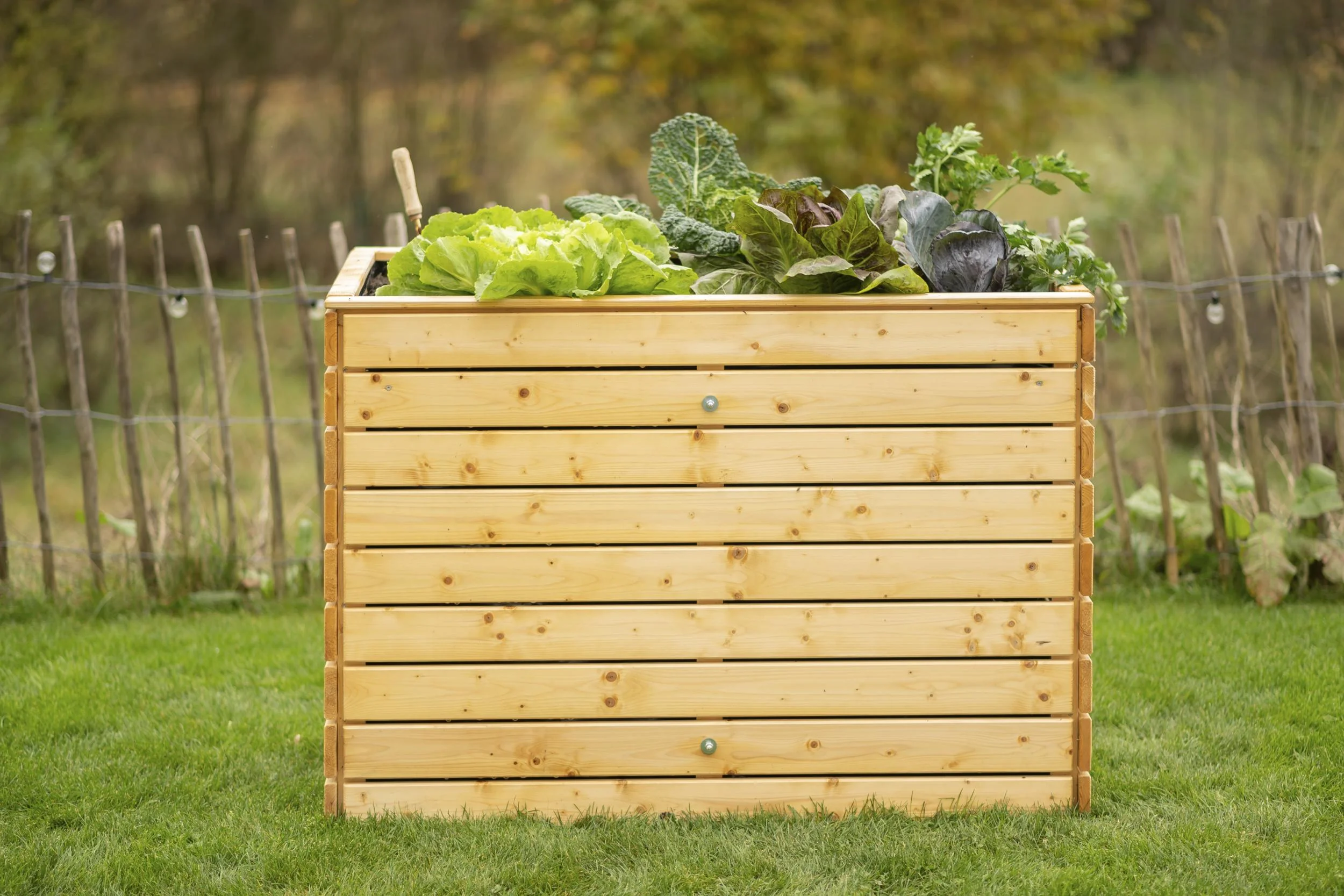 Holz Hochbeet Fichte L - 8