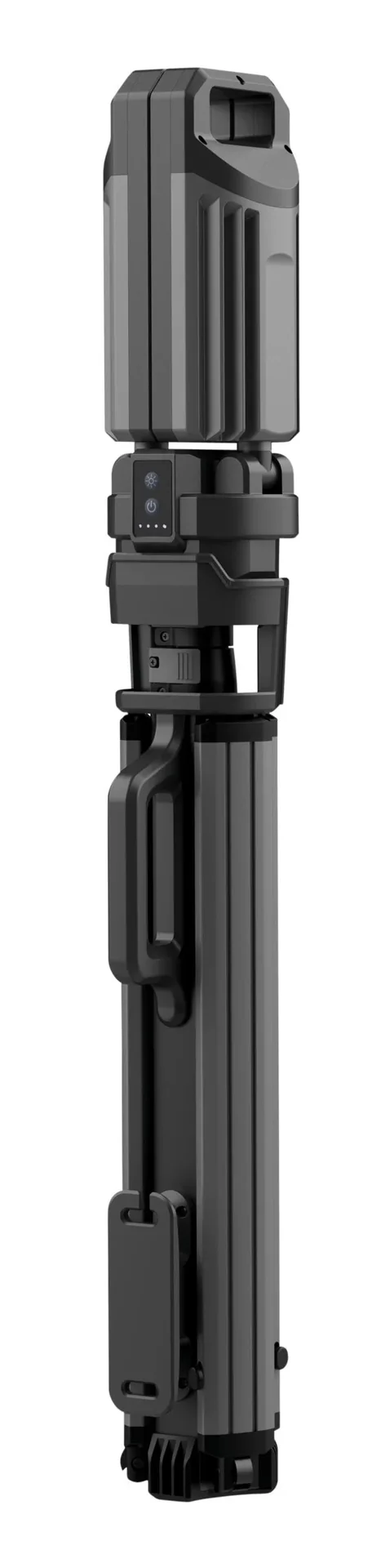 Doppel LED Strahler mit integriertem Stativ für Akku- und Netzbetrieb - 8