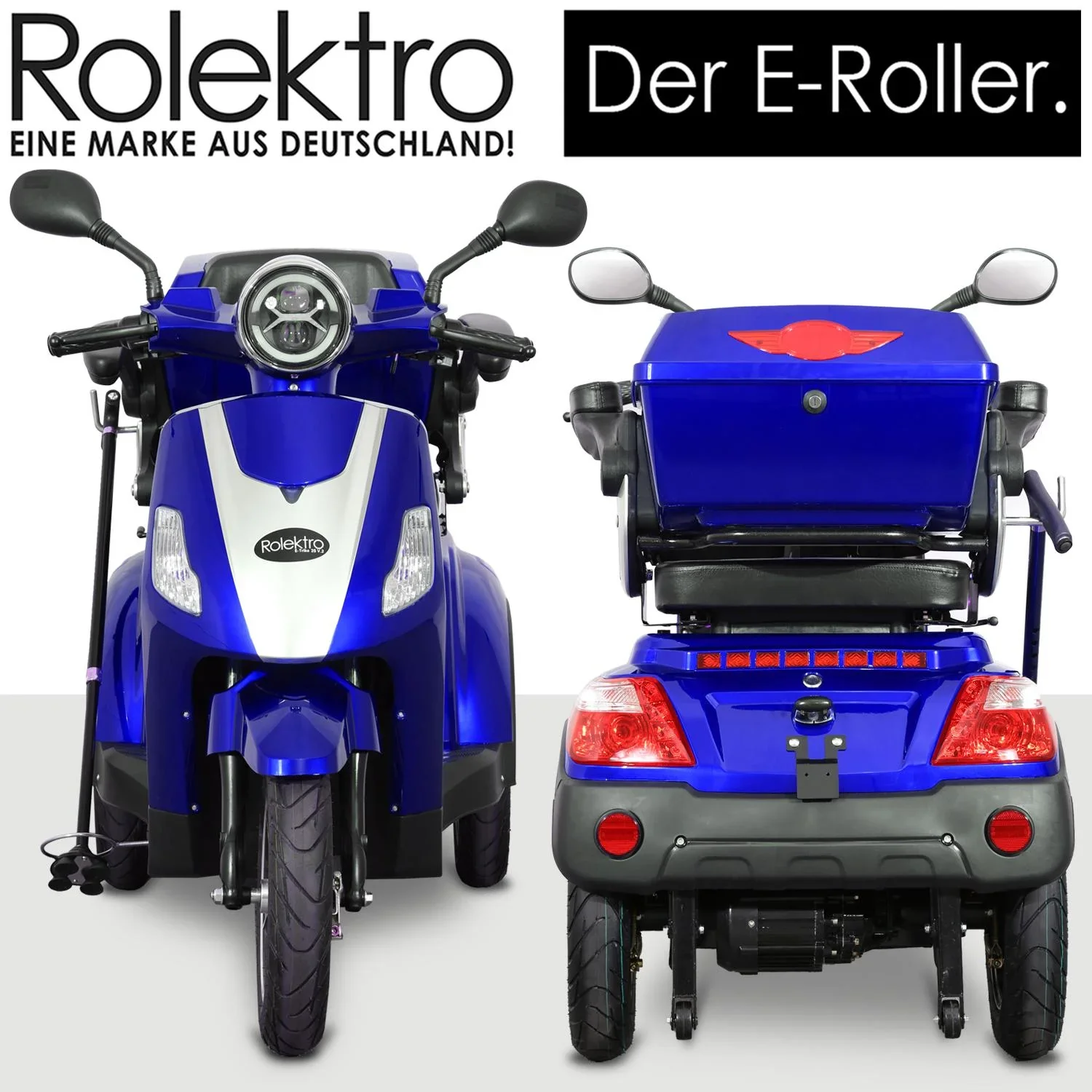 E-Trike 25 V.2, blau - 4
