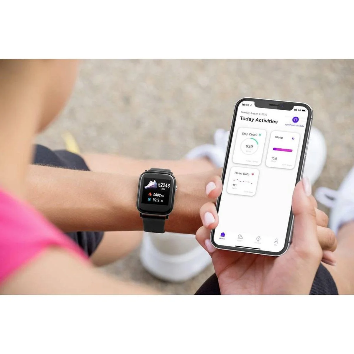 Smartwatch mit Temperaturmessung - 5