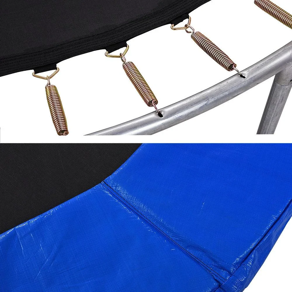 Trampolin Ø244cm inkl. Sicherheitsnetz - 8 Stangen - 1