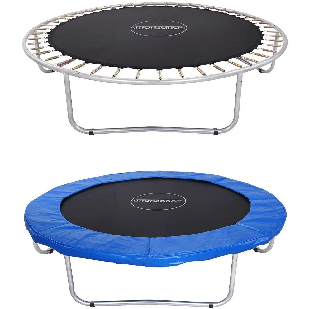 Trampolin Ø244cm inkl. Sicherheitsnetz - 8 Stangen - 3