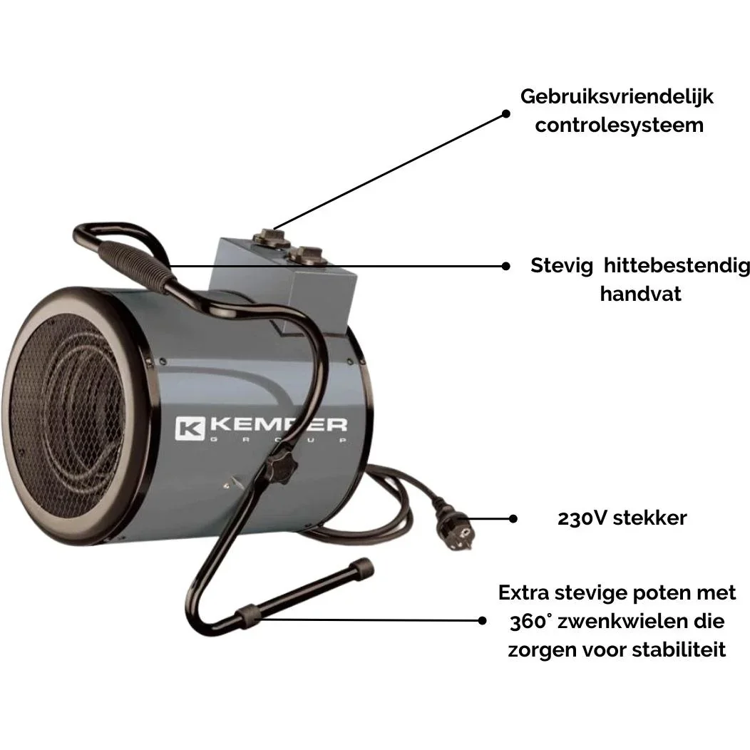 Heißluftpistole / Heizgerät - Elektrisch - 65330EL - 50Hz - 230V - 4