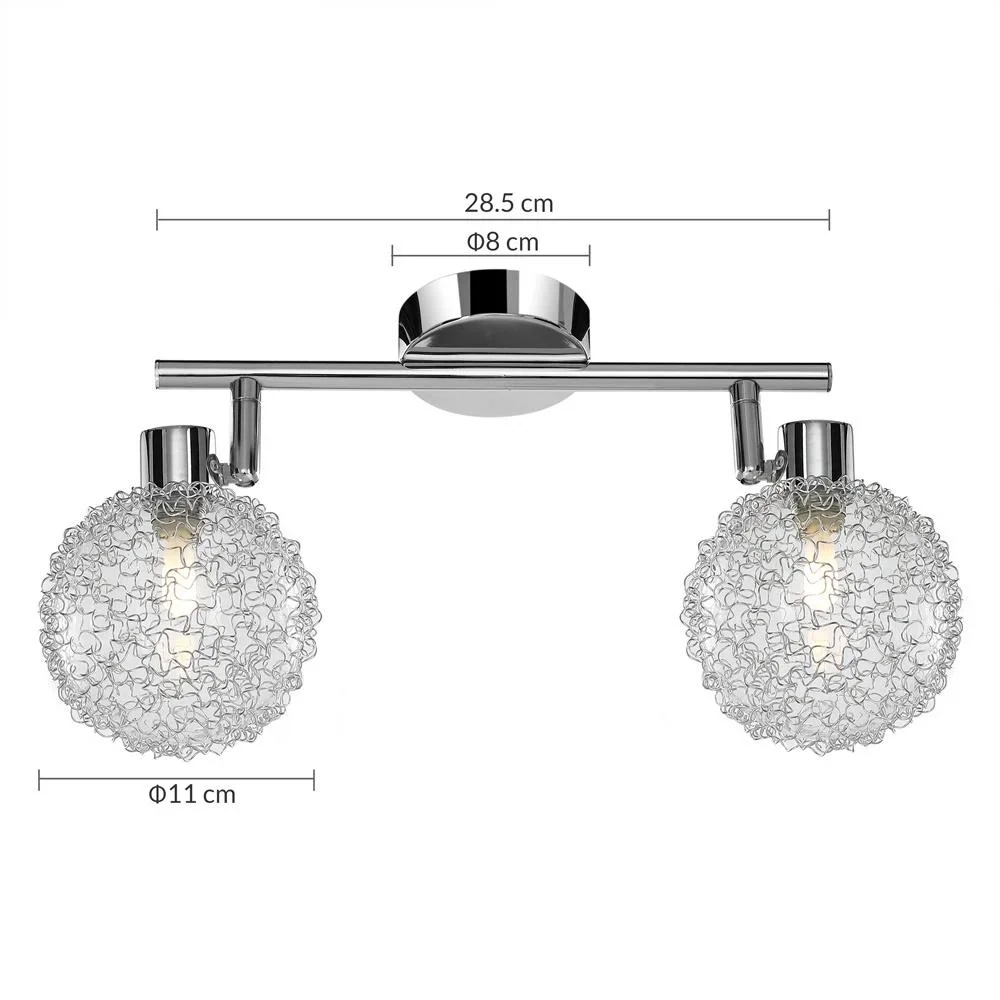 Deckenleuchte Calla 2-Licht-Glühbirnen - 2